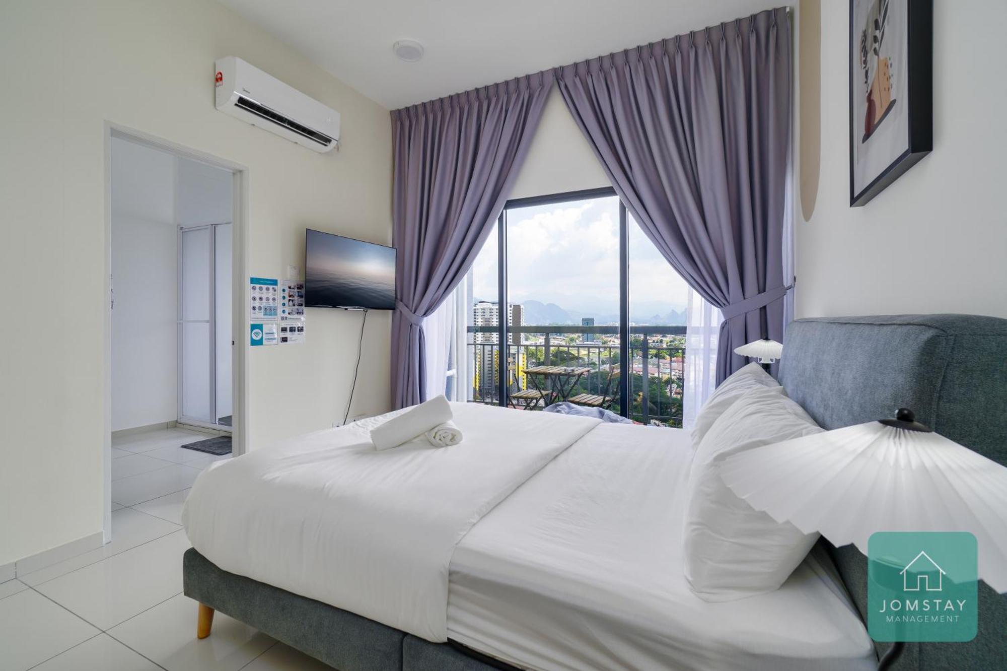 Jomstay - Horizon Suites Ipoh Town Skypool Bagian luar foto