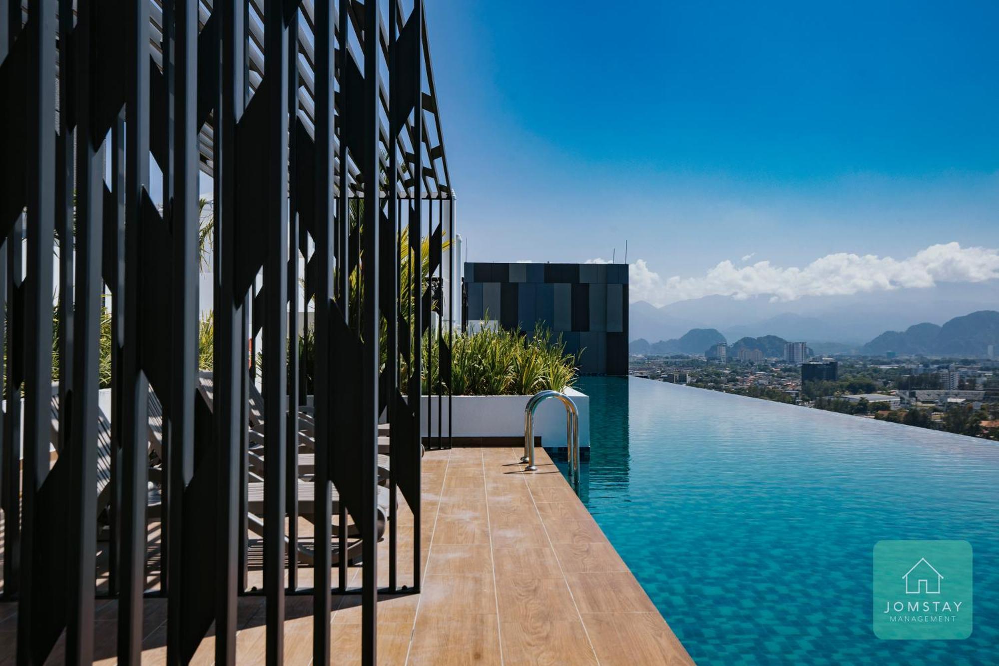 Jomstay - Horizon Suites Ipoh Town Skypool Bagian luar foto