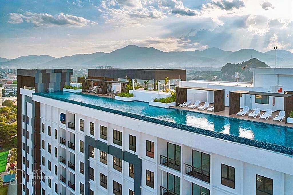 Jomstay - Horizon Suites Ipoh Town Skypool Bagian luar foto